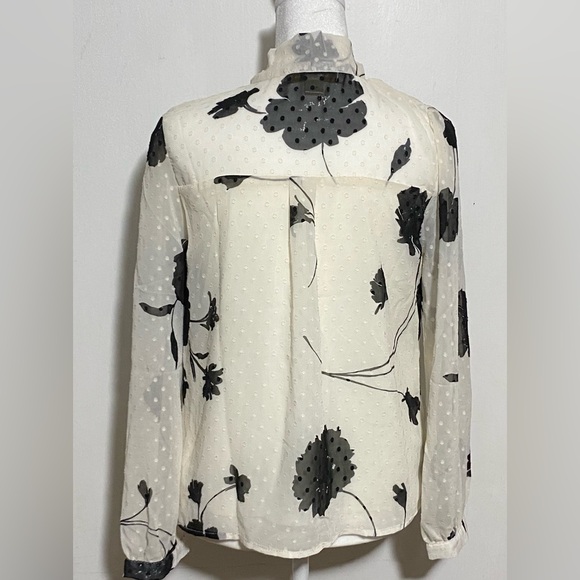 Monteau Los Angeles Floral Blouse Size M - Picture 2 of 7